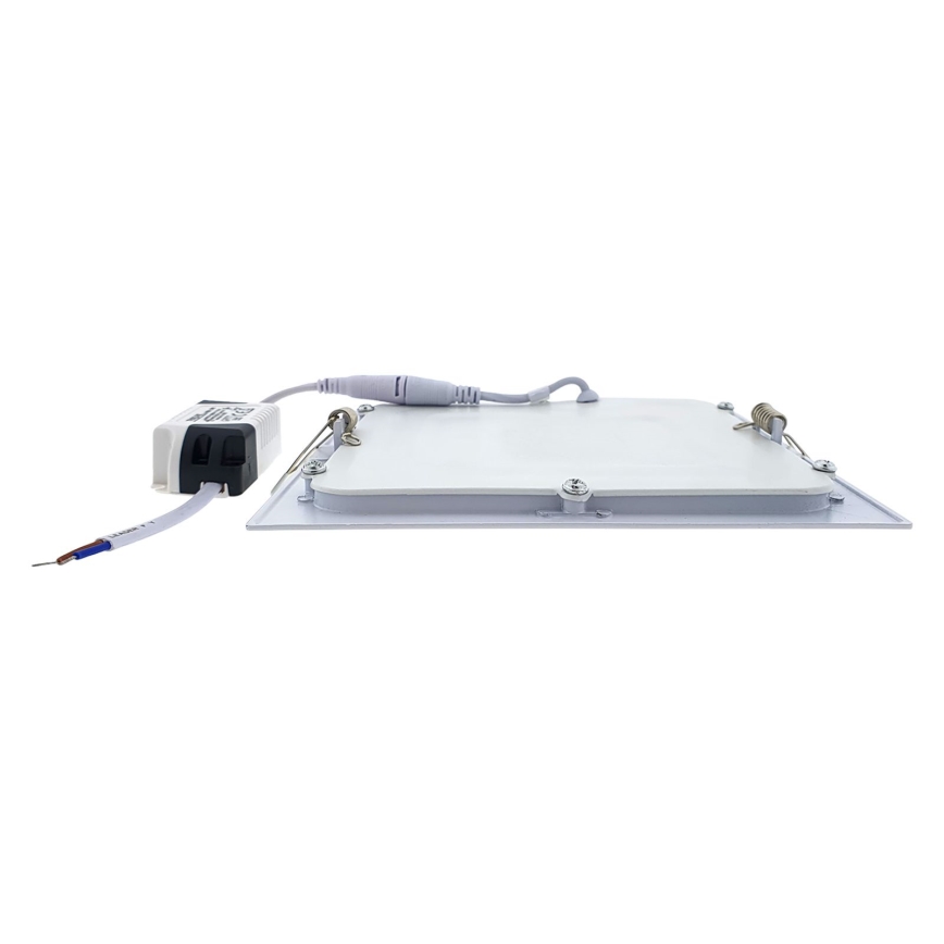 LED įleidžiamas lubinis šviestuvas QTEC LED/9W/230V 6500K 14,6x14,6 cm