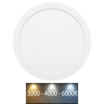 LED įleidžiamas lubinis šviestuvas VALI LED/30W/230V 3000/4000/6000K