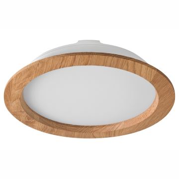 LED įleidžiamas lubinis šviestuvas WOODY SPOT LED/23,5W/230V 4000K ąžuolas ø 23,5 cm