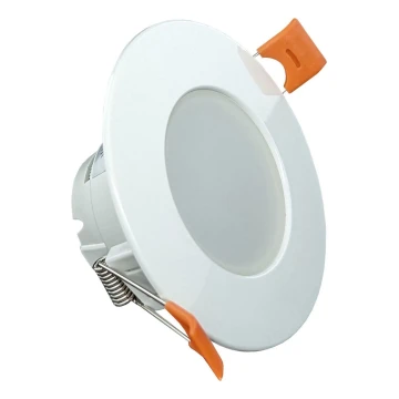 LED įleidžiamas lubinis vonios šviestuvas BONO LED/8W/230V 3000K IP65 balta