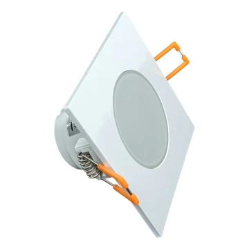 LED įleidžiamas lubinis vonios šviestuvas BONO LED/8W/230V 4000K IP65 balta