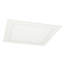 LED įleidžiamas lubinis vonios šviestuvas VEGA LED/12W/230V 2800K 16,8 cm IP44 sniegas balta