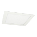 LED įleidžiamas lubinis vonios šviestuvas VEGA LED/18W/230V 2800K 22,5 cm IP44 sniegas balta