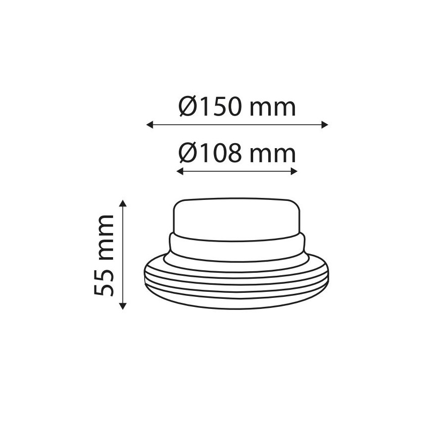 LED įspėjamasis žibintas LIGHT LED SMD 2835/12-24V