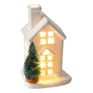 LED Kalėdinė dekoracija 1xLED/3xLR44 šiltai balta