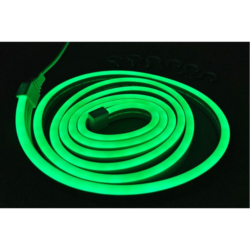 LED Lankstus juostelė NEON LED/5V USB 1,8 m žalia