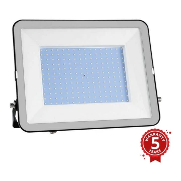 LED lauko prožektorius SAMSUNG CHIP LED/200W/230V 4000K IP65 juoda