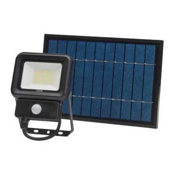 LED Lauko saulės energijos šviestuvas su jutikliu LED/20W/3,7V 6500K IP65