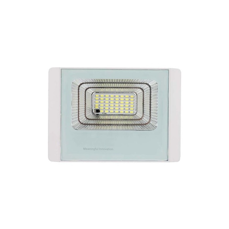 LED Lauko saulės prožektorius LED/12W/3,2V IP65 6400K + nuotolinio valdymo pultas