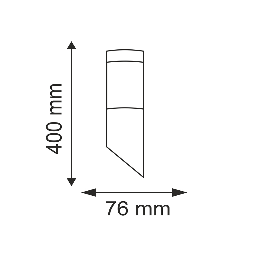 LED lauko šviestuvas LIVIA 1xE27/6W/230V IP44