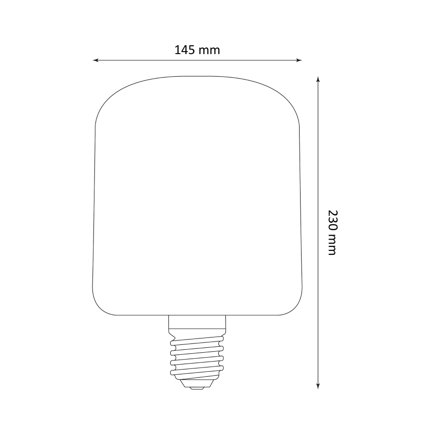 LED Lemputė DECO VINTAGE E27/4W/230V 1800K