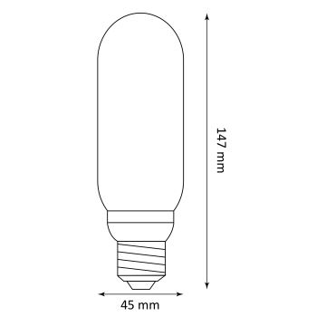 LED Lemputė DECO VINTAGE T45 E27/4W/230V 1800K