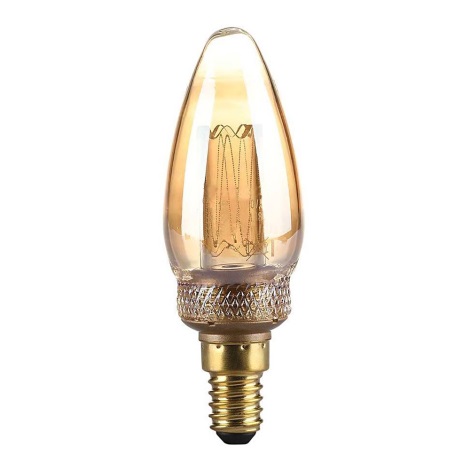 LED Lemputė FILAMENT E14/2W/230V 1800K Art Edition