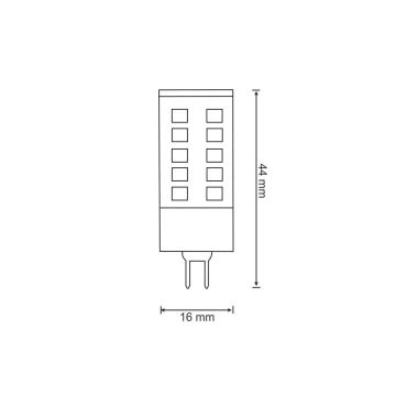 LED lemputė G4/3W/12V 6500K