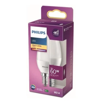 LED Lemputė Philips B38 E14/7W/230V 2700K