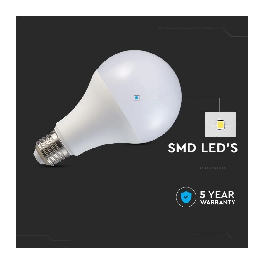 LED Lemputė SAMSUNG CHIP A80 E27/20W/230V 6500K