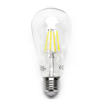 LED lemputė ST64 E27/8W/230V 6500K - Aigostar