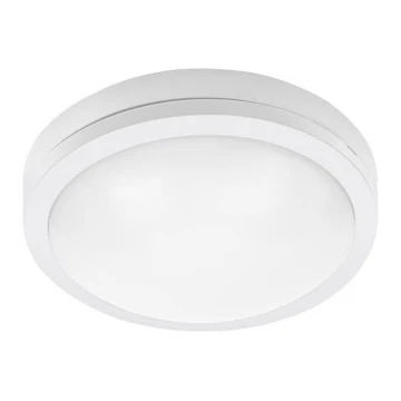 LED lubinis lauko šviestuvas SIENA LED/20W/230V IP54 diametras 23 cm balta