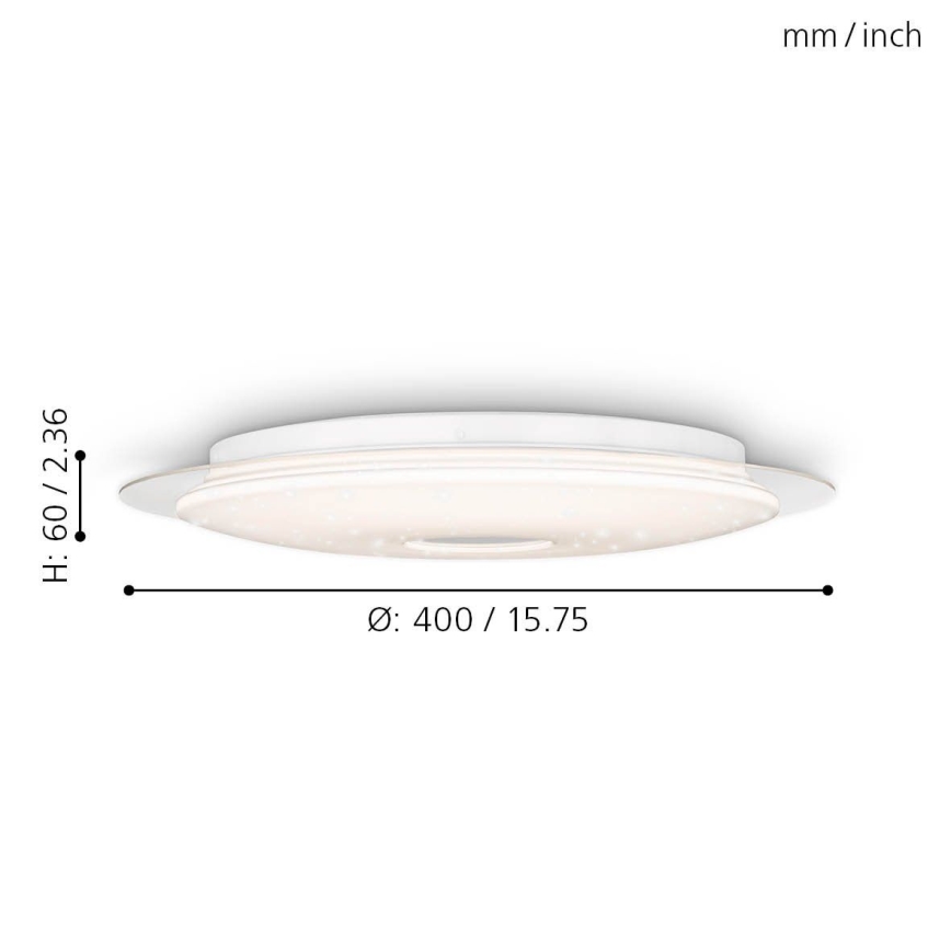 LED lubinis šviestuvas IGROKA LED/18,8W/230V