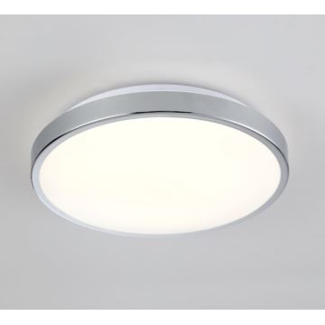 LED lubinis šviestuvas KERN LED/15W/230V diametras 30 cm blizgus chromas