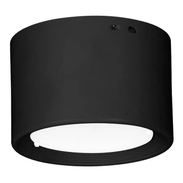 LED lubinis šviestuvas LED/10W/230V juoda diametras 10 cm