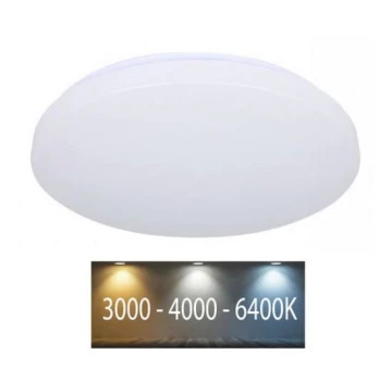 LED Lubinis šviestuvas LED/18W/230V 31 cm 3000K/4000K/6400K