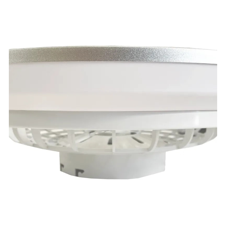 LED Pritemdomas lubinis šviestuvas su ventiliatoriumi OPAL LED/48W/230V 3000-6500K + nuotolinio valdymo pultas