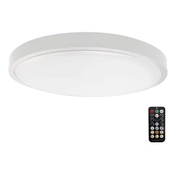 LED lubinis vonios šviestuvas su jutikliu LED/18W/230V 6500K IP44 balta + nuotolinio valdymo pultas