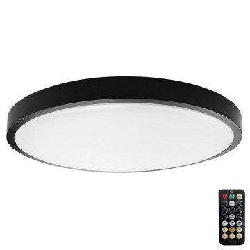 LED lubinis vonios šviestuvas su jutikliu SAMSUNG CHIP LED/24W/230V IP44 4000K diametras 35 cm + nuotolinio valdymo pultas