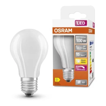 LED pritemdoma elektros lemputė A60 E27/11W/230V 2700K - Osram