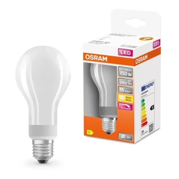 LED pritemdoma elektros lemputė E27/18W/230V 2700K - Osram