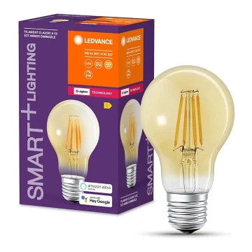 LED pritemdoma elektros lemputė SMART+ FILAMENT A55 E27/6W/230V 2400K - Ledvance