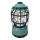 LED Pritemdoma nešiojama stovyklavimo lempa 3xLED/3W/3xAA IPX4 žalia