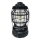 LED Pritemdoma nešiojama stovyklavimo lempa3xLED/3W/3xAA IPX4 juoda