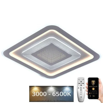 LED Pritemdomas lubinis šviestuvas LED/105W/230V 3000-6500K + nuotolinio valdymo pultas