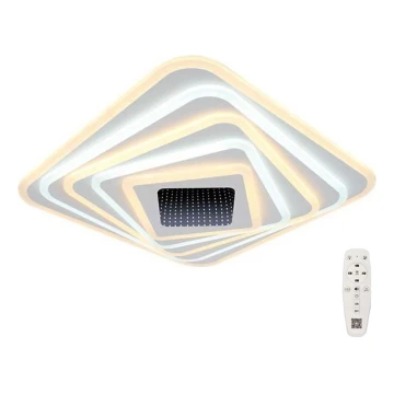 LED Pritemdomas lubinis šviestuvas LED/150W/230V 3000-6500K + nuotolinio valdymo pultas