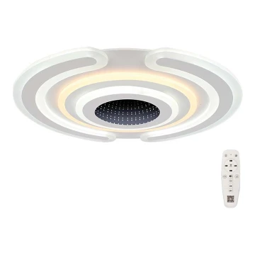 LED Pritemdomas lubinis šviestuvas LED/95W/230V 3000-6500K + nuotolinio valdymo pultas