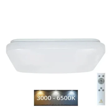 LED Pritemdomas lubinis šviestuvas OPAL LED/60W/230V 3000-6500K + nuotolinio valdymo pultas