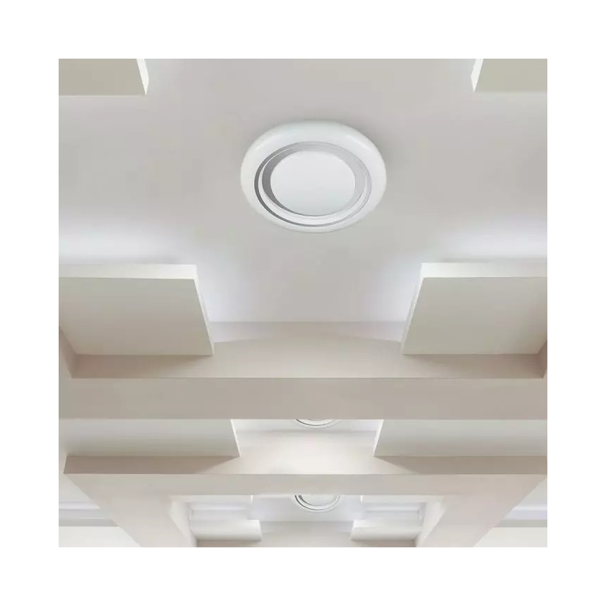 LED Pritemdomas lubų šviestuvas su nuotoliniu valdymu LED / 60W / 230V skersmeniu 48cm