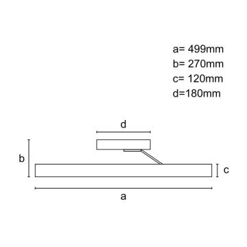 LED šviesos reguliavimas krištolas Tvirtinamas sietynas LED/75W/230V 3000-6500K chromas + nuotolinio valdymo pultas