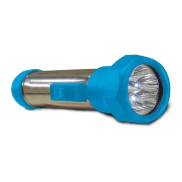 LED prožektorius BATTERY LED/0,4W/2xD mėlyna
