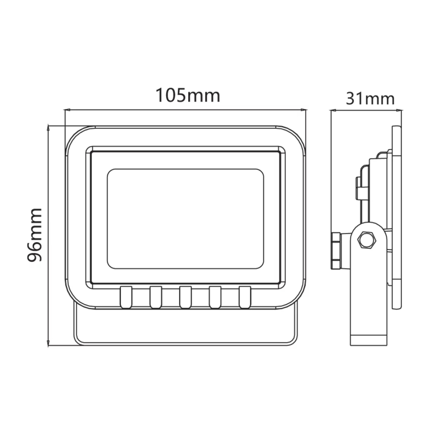 LED prožektorius LED/10W/230V 6500K IP65