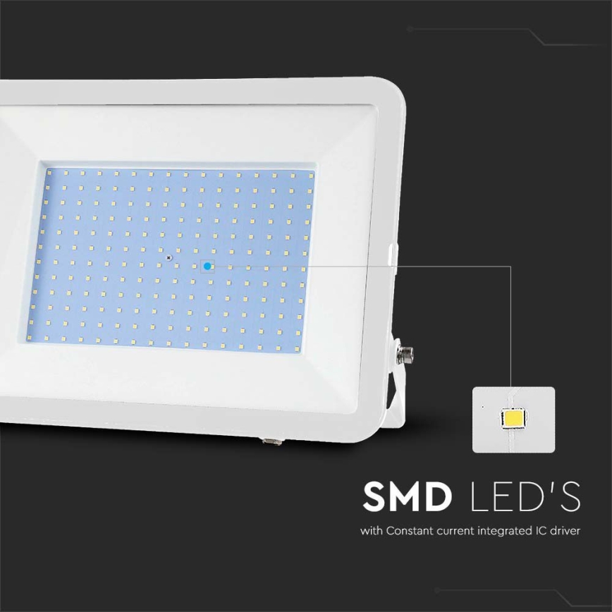 LED prožektorius SAMSUNG CHIP LED/300W/230V 4000K IP65 balta