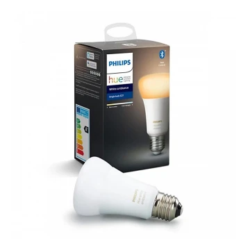 LED Reguliuojama lemputė Philips Hue WHITE AMBIANCE E27/8W/230V 2200-6500K