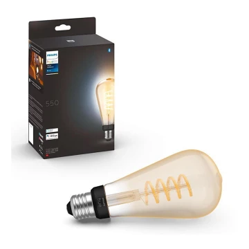 LED Reguliuojama lemputė Philips Hue WHITE AMBIANCE ST72 E27/7W/230V 2200-4500K