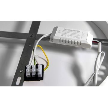 LED Reguliuojamas lubinis šviestuvas ARIES LED/54W/230V 3000-6500K + valdymo pultas