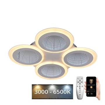 LED Reguliuojamas lubinis šviestuvas LED/100W/230V 3000-6500K + valdymo pultas