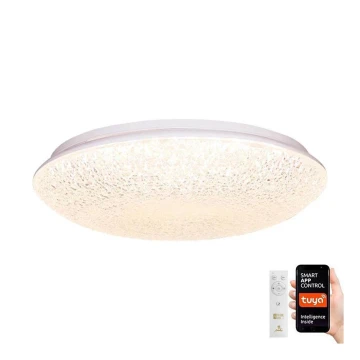 LED Reguliuojamas lubinis šviestuvas LED/48W/230V 2700-6500K Wi-Fi Tuya + valdymo pultas