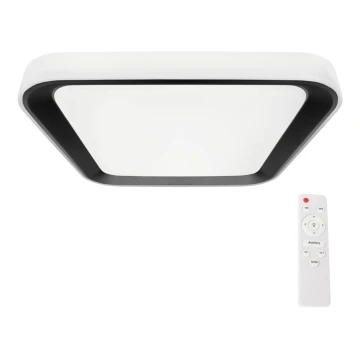 LED Reguliuojamas lubinis šviestuvas QUADRO LED/38W/230V 3000-6000K baltas/juodas + valdymo pultas