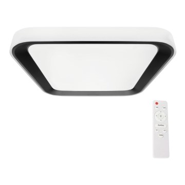 LED Reguliuojamas lubinis šviestuvas QUADRO LED/66W/230V 3000-6000K baltas/juodas + valdymo pultas